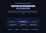 do custom API integrations and automation